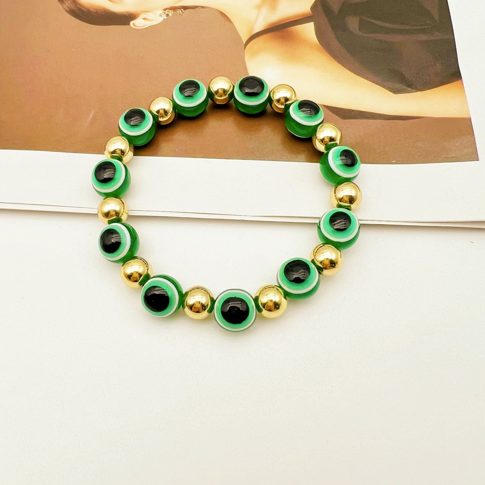 Pulseras Con Cuentas De Ojo De Diablo al por mayor